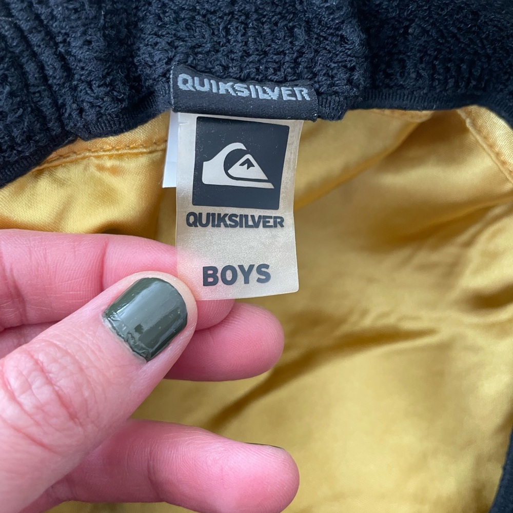 Quiksilver Boys Captain Hat Brown Black Gold Yachting Surf Style OS - Picture 5 of 6